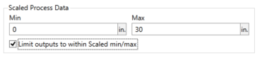 This is an example of a linked tag's range options. The example is an I/O & Calculations tag.