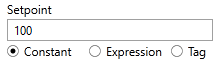 Tag configuration - Constant