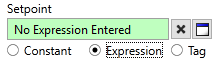 Tag configuration - expression