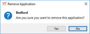 Remove Application prompt 1