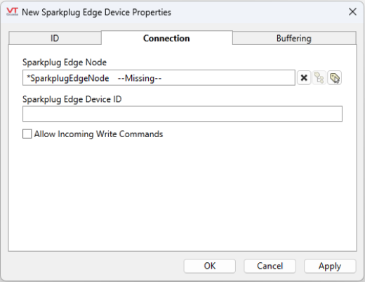 Link the edge device to an edge node and establish or edit the device ID.