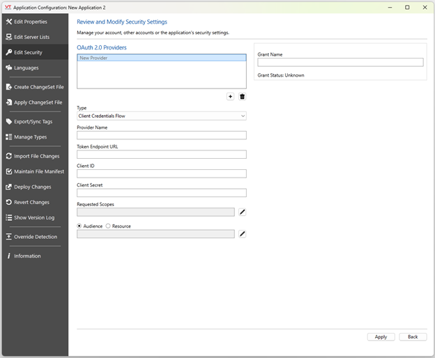 OAuth 2.0 Client Credentials flow