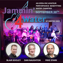 Jammin’4Water at WEFTEC 2023 - Come see Trihedral’s own Dan Naughton, Blair Sooley, and Mike Stark rock out with a star-studded lineup of water industry professionals to raise money for water charities.